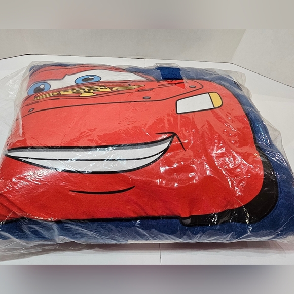 Disney Cars Throw Pillow New & 2 Double Sided Pillow Cases Used - Picture 8 of 16